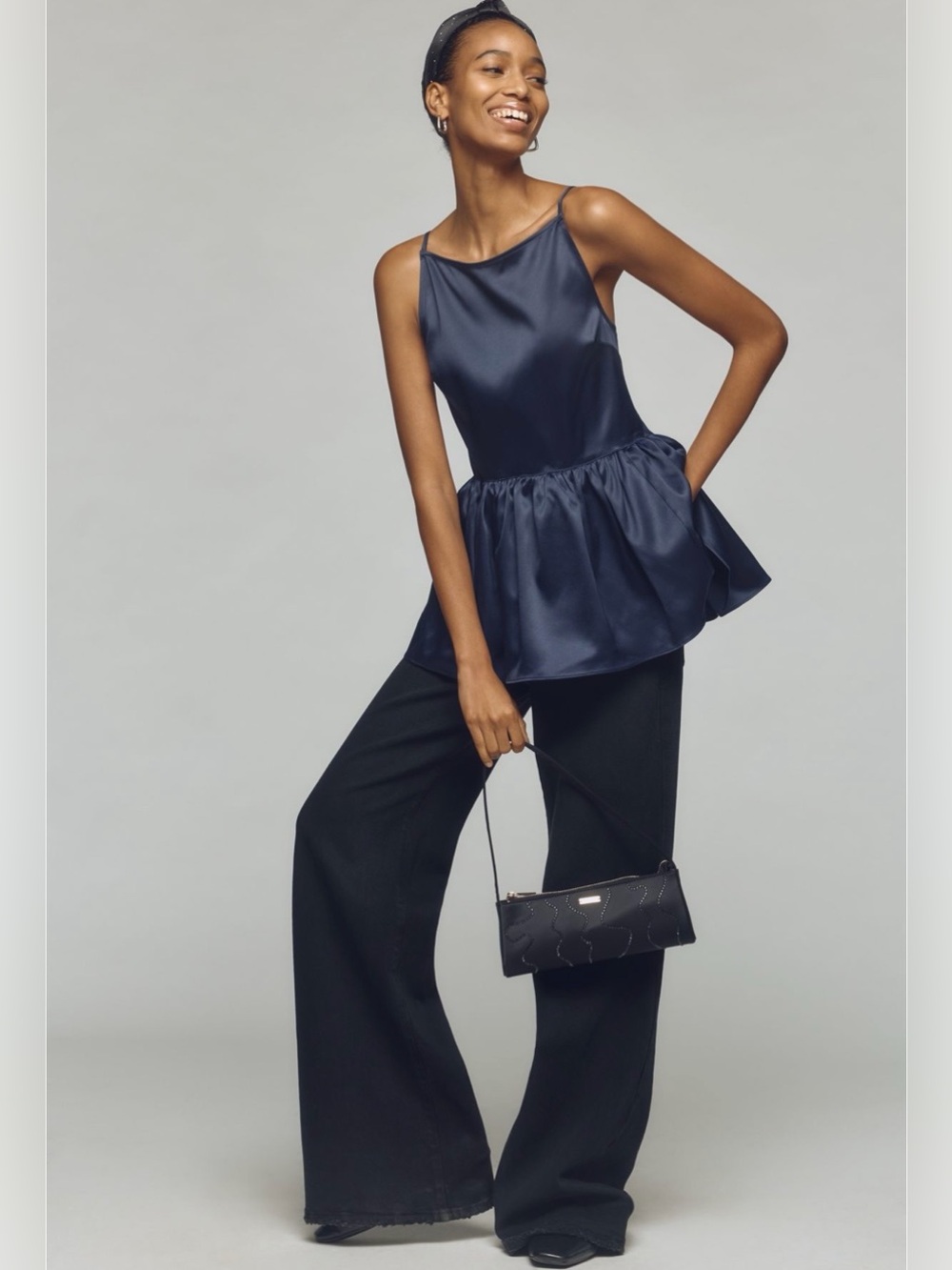 By Anthropologie Silky babydoll Top